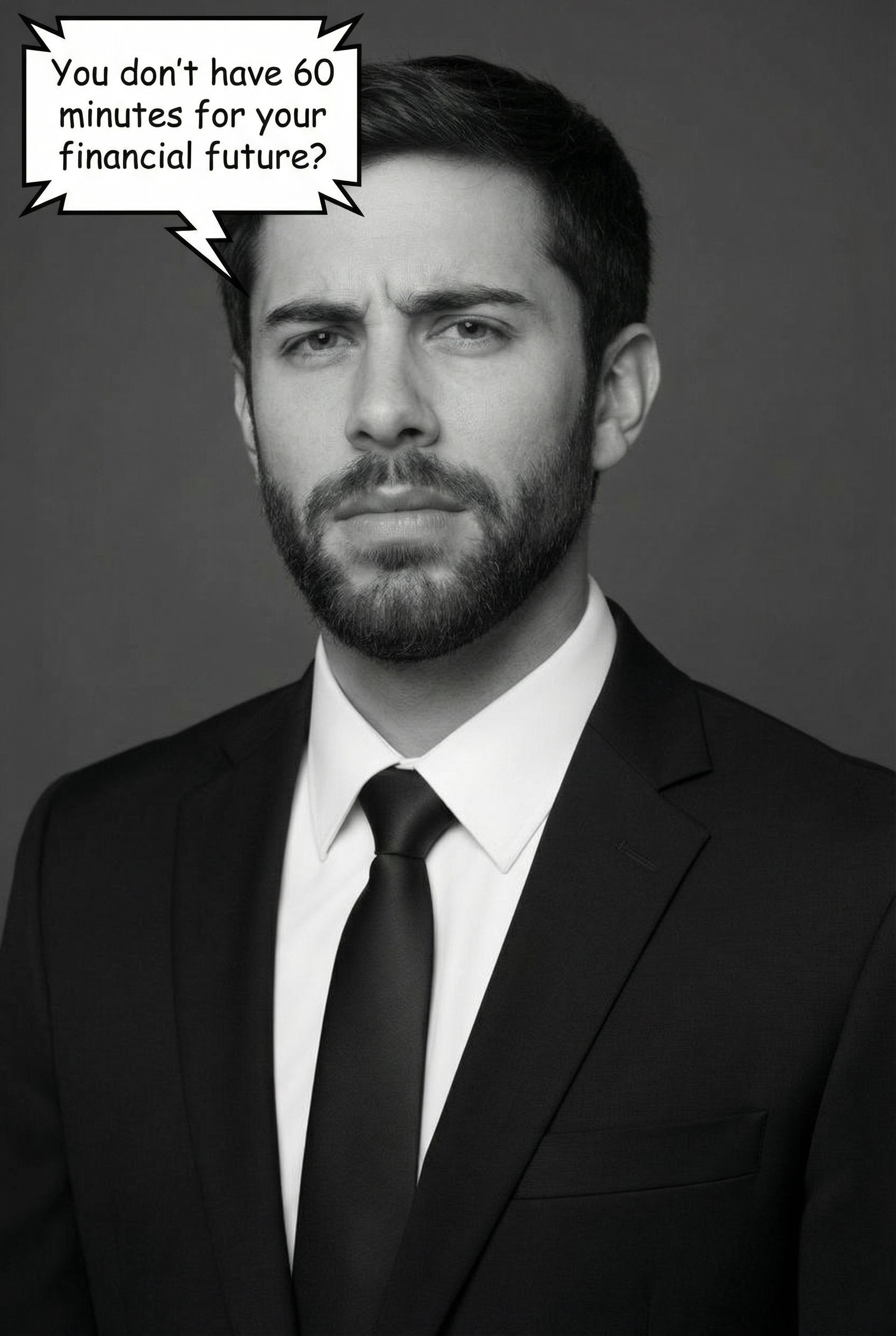 Ryan Shugars - You don't have 60 minutes for your financial future?